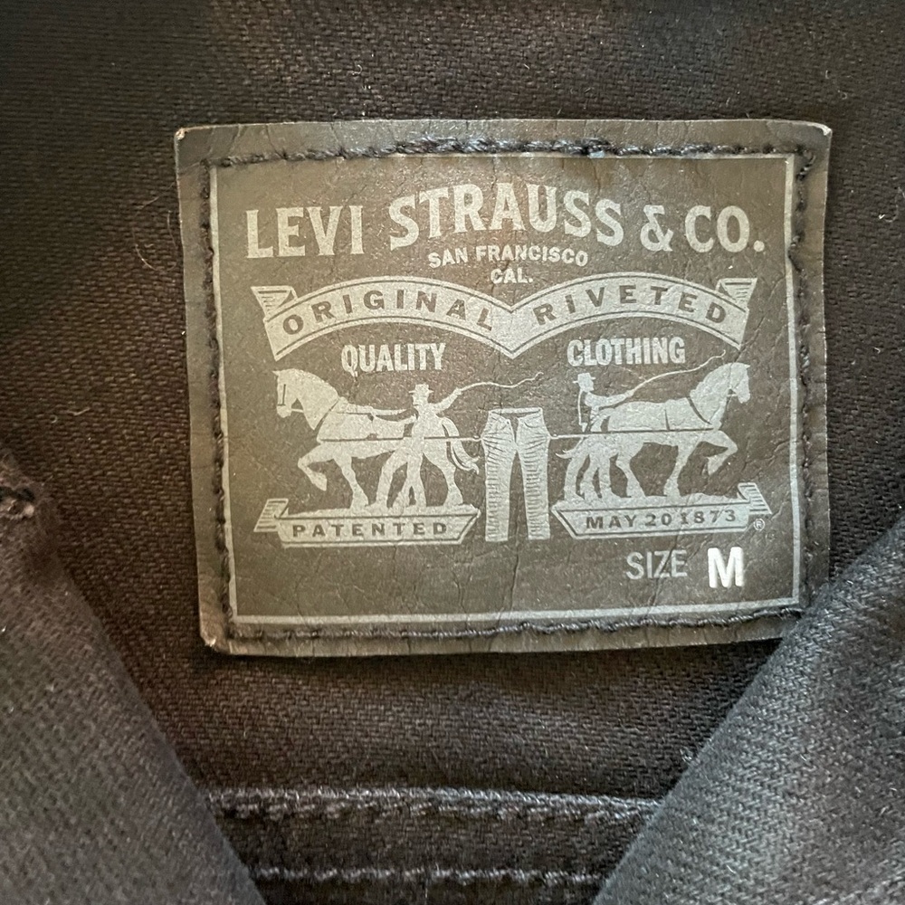 Levi's Original Trucker Jacket - Black - Picture 5 of 6